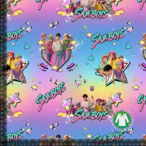 �kotex bomulds jersey, K-pop drenge, Pastel