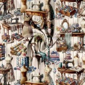 Canvas/halv panama, Systue