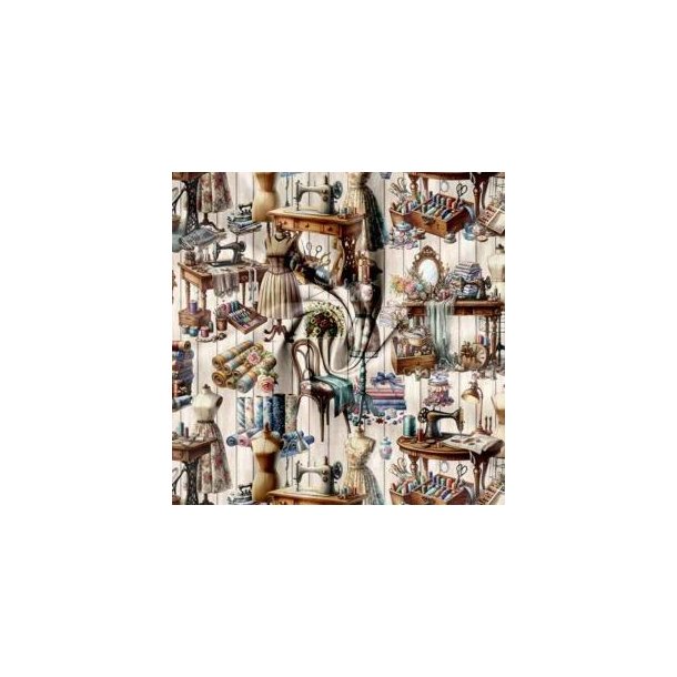 Canvas/halv panama, Systue