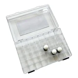Plastic opbevaringsbox m/rum