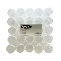 Plastic opbevaringsbox 25 stk cups