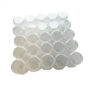 Plastic opbevaringsbox 25 stk cups