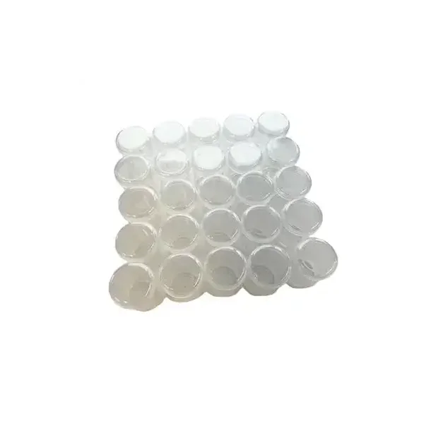 Plastic opbevaringsbox 25 stk cups