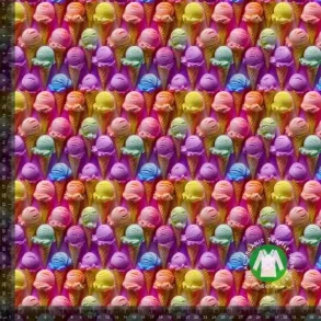 �kotex bomulds jersey, Isvafler