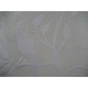 Hvid cafegardin m/fugle