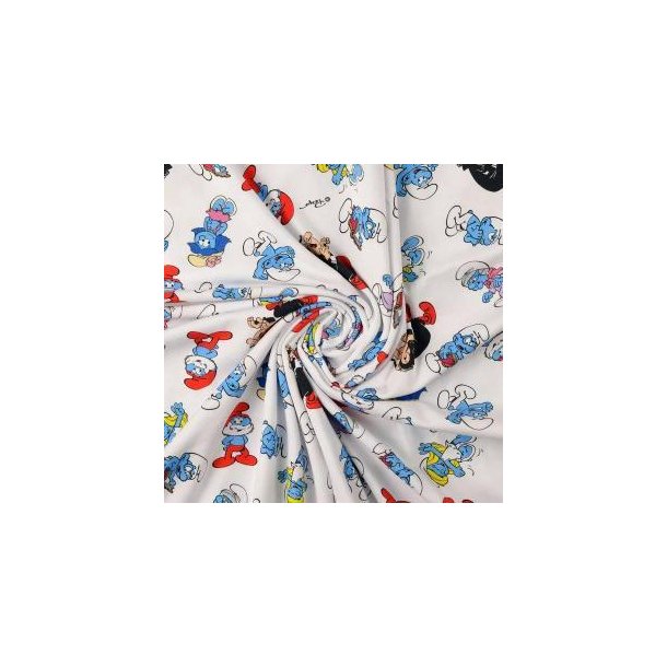 �kotex bomulds jersey Sm�lfer, Hvid