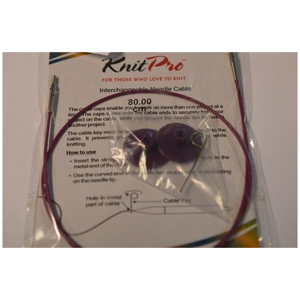 Knitpro wire 80cm
