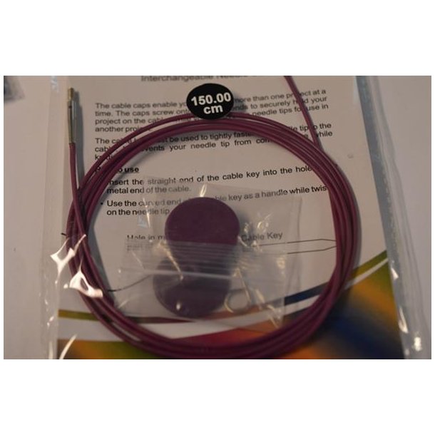 Knitpro  wire 150 cm