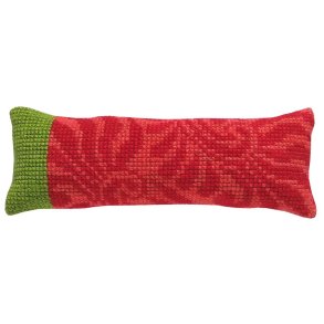 Henna, aflange n�lepude r�d/gr�n