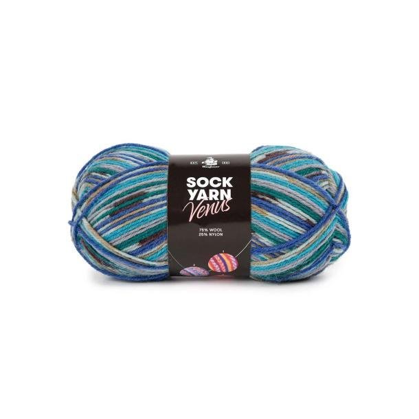 Venus Sock yarn, Bl� mix