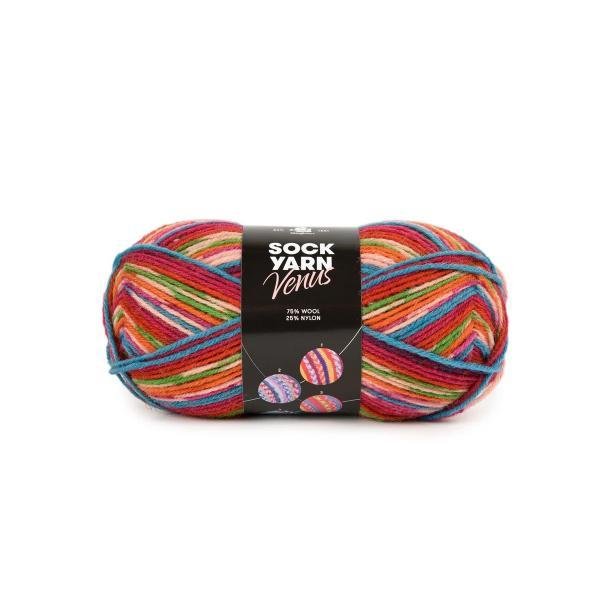 Venus Sock yarn, Multi mix