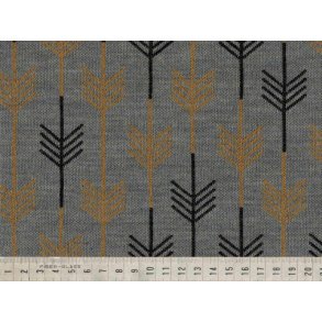 Wool Jacquard  arrow Gr�/gul