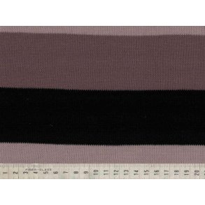 Wool Jacquard Strips, Rose