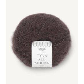 Tynn Silk Mohair, M�rk chokolade