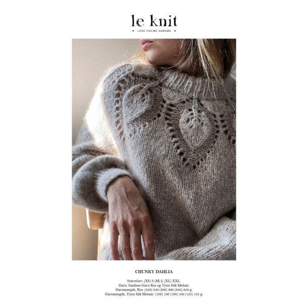 Le knit  Chunky Dahlia