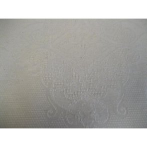 R�hvid jacquard gardin