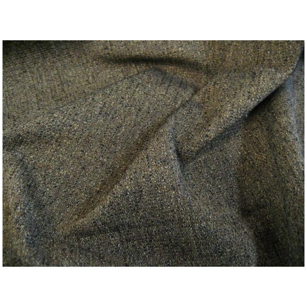 Brun m�belstof m/ sort nist